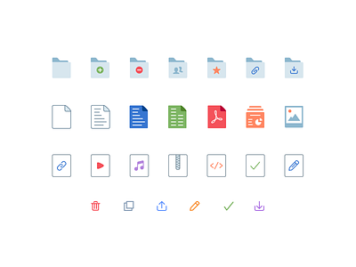 Edmodo Library Iconography content edmodo file file type files flat icon iconography illustration items library product