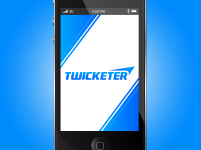 Twicketer Mobile Launch Page branding mobile ui