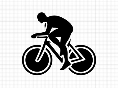 Bicyclist branding identity identity design logo logo design