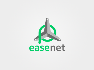 Easenet rebound branding eco logo energy logo identity logo logomark renewable energy tech company