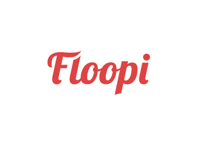 Floopi Identity brand brand identity logo logo mark type typography word mark