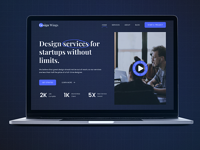 Digital Agency Landing Page