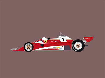 Niki Lauda's Ferrari 312T