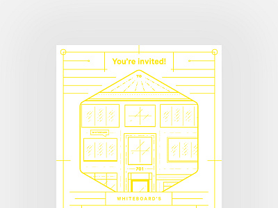 Deco 701 architecture art deco building deco illustration invitation single color vector