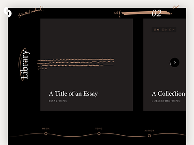 Scribbles. dark ui experimental ui handwriting layering web design web ui