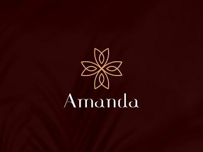 AMANDA LOGO DESIGN graphic design logo luxury minimalist