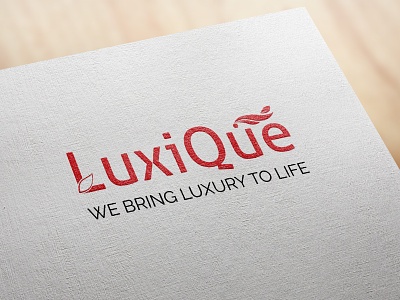 luxique logo design branding logo logo design luxique luxury design luxury logo unique design