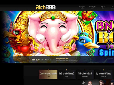 Rich888 - Cổng game bài đổi thưởng mới nổi hiện nay game doi thuong