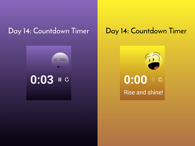 Daily UI Day 14 - Countdown Timer design ui ux