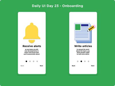 Daily UI Day 23 - Onboarding