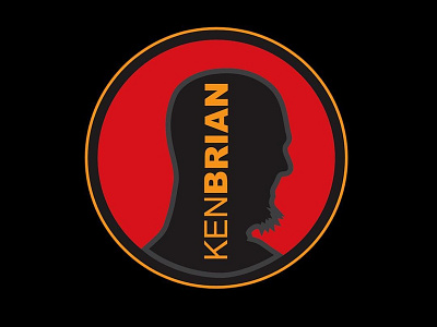 Logo Kenbrian branding icon illustrator logo typography vector