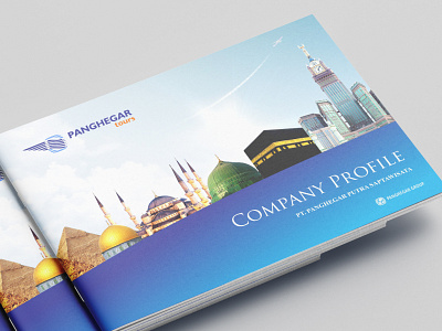 Hajj Umrah Company Profile branding graphic design