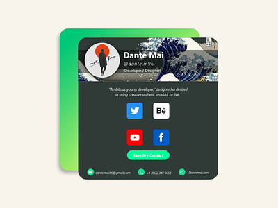 Online personal bussiness card