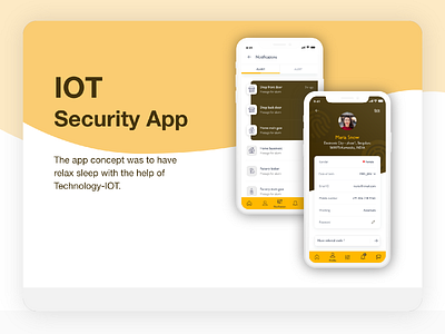 IOT Security IOS APP application design ios app ios app design iot technology ui ui design ux uxdesign