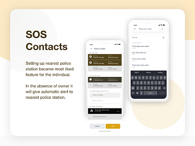 IOT Security IOS APP SOS Contact