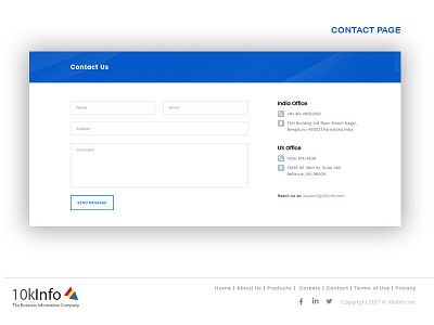 contact page contactpage homepage ui ux webdesign