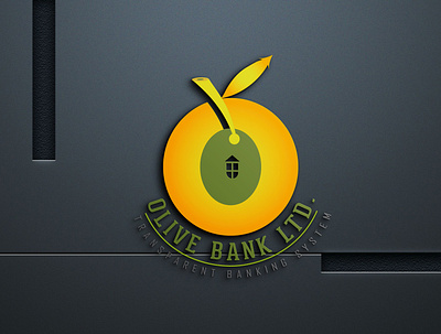 Olive Bank Logo bankinglogo branding brandinglogo businesslogo design financiallogo furniturelogo illustration logo ui