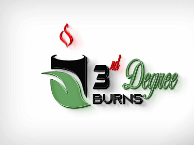 Candle Light Business Logo Concept
