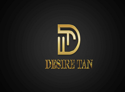 DT Logo Concept adobe illustrator design icon illustration logo typography vector