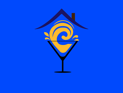 Logo Concept for cocktail club adobe illustrator branding design icon illustration logo typography ui ux vector
