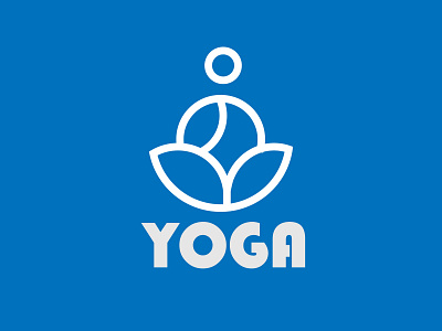 Monogram YOGA Logo Concept ❤️