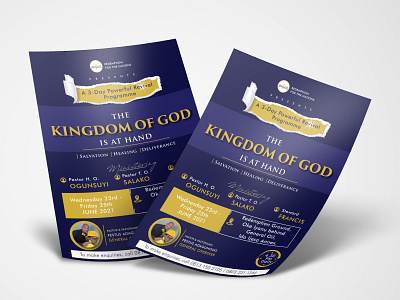 Church Flyer Design branding design flyer illustration logo typography