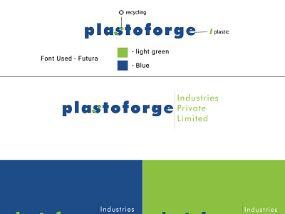 Logo design 3 for plastoforge