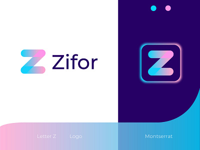 Zifor Logo branding logo letter logo logo logo design