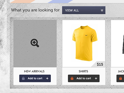 WIP shopping portal button cart price product shopping tshirt
