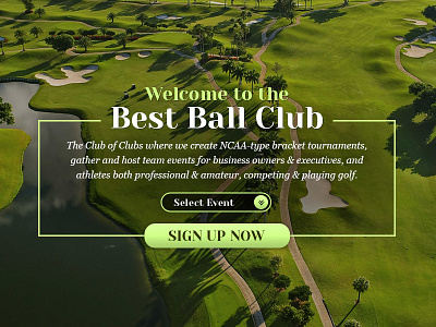 Bestball Club WIP golf golf club green sign up