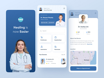 Medical Appointment Booking App UI