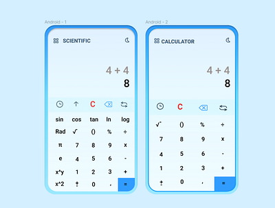 #DAILYUI #004 - Calculator app dailyui design figma ui