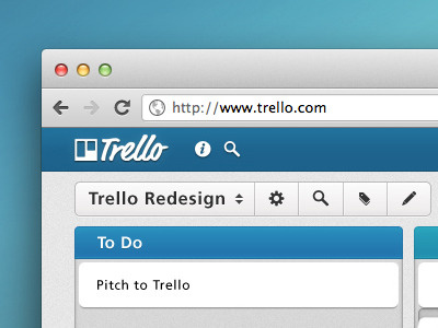 Trello Redesign - v3 fog creek trello ui usability website