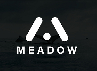 MEADOW 3d branding design graphic design illustration initial logo logo minimal logo monogram logo personal logo vector