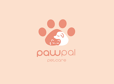 Pet Care Logo creative illustration logo modern vector
