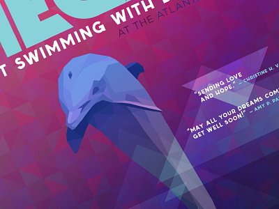 Dolphin Illustration animal animals dolphin polygon polygonal