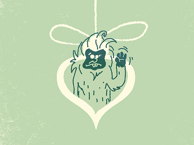 Yeti Ornament