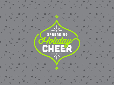Spreading Holiday Cheer cheer holiday ornament