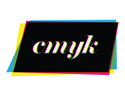 CMYK basic color cmyk typography