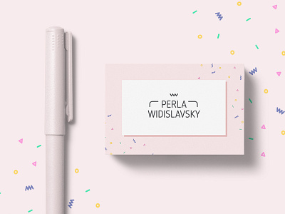 Perla Widislavsky Logo branding design design logo