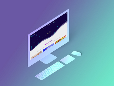 Switch animation site web design