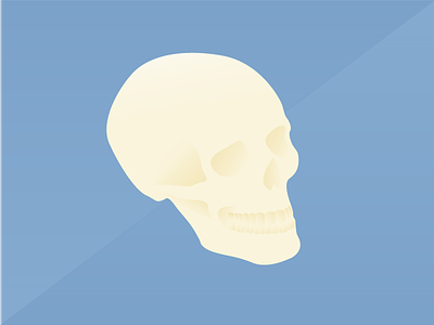 Gradient Skull gradient skull vector