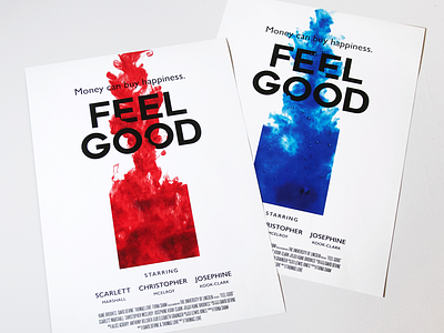 Feel Good Short Film Poster feel film good mockup photography poster short typography