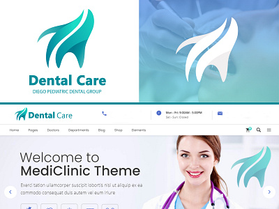 Dental website logo dental logo logo modern logo