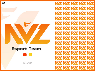 NVZ || Esport team logo esports logo game logo logo