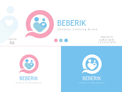 Children Clothing Brand || "BEBERIK" children clothing logo logo minimal logo modern logo