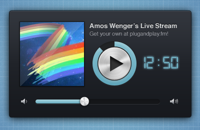 Streaming Audio Player UI