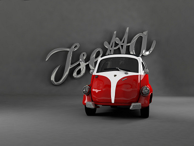 Isetta 1952 Car Modelling