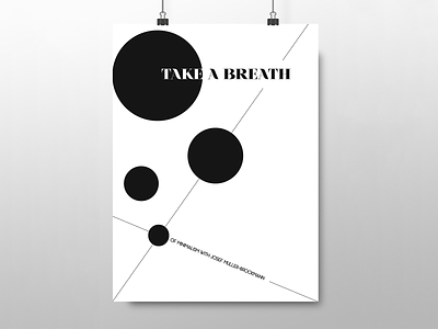 ⚫️ Take a breath... cercle design designer graphic graphicdesign illustration lines minimal minimalism minimalist poster poster design shapes takeabreath visualdesign visualdesigner
