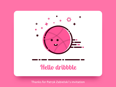 Dribbble card debut first invitation mbe shot